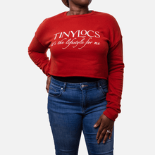 Load image into Gallery viewer, Cropped Crewneck Sweatshirt - Tinylocs Shop
