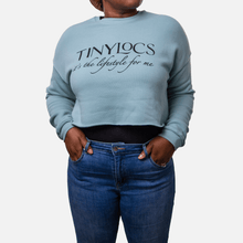 Load image into Gallery viewer, Cropped Crewneck Sweatshirt - Tinylocs Shop
